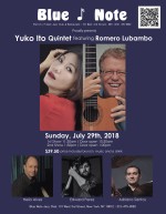 Yuko Ito Quintet at BlueNote NY on July 29 2018