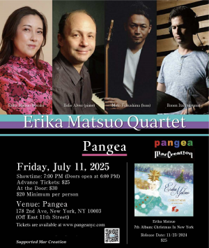 20250711 Erika Matsuo Quartet | Pangea EN revised